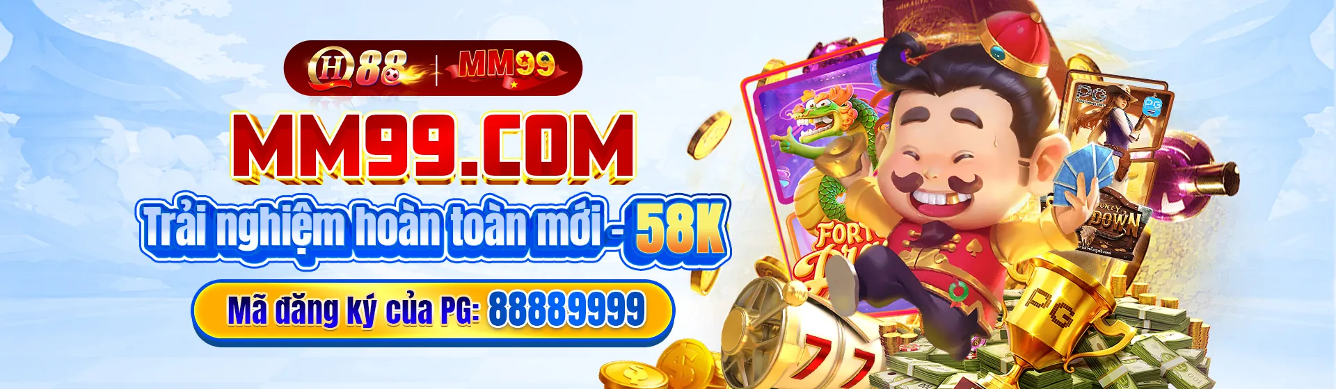 Hình ảnh chính của trò chơi nổ hũ AE789 với các biểu tượng may mắn và tiền thưởng lớn, thể hiện sự hấp dẫn của ae789 khuyến mãi